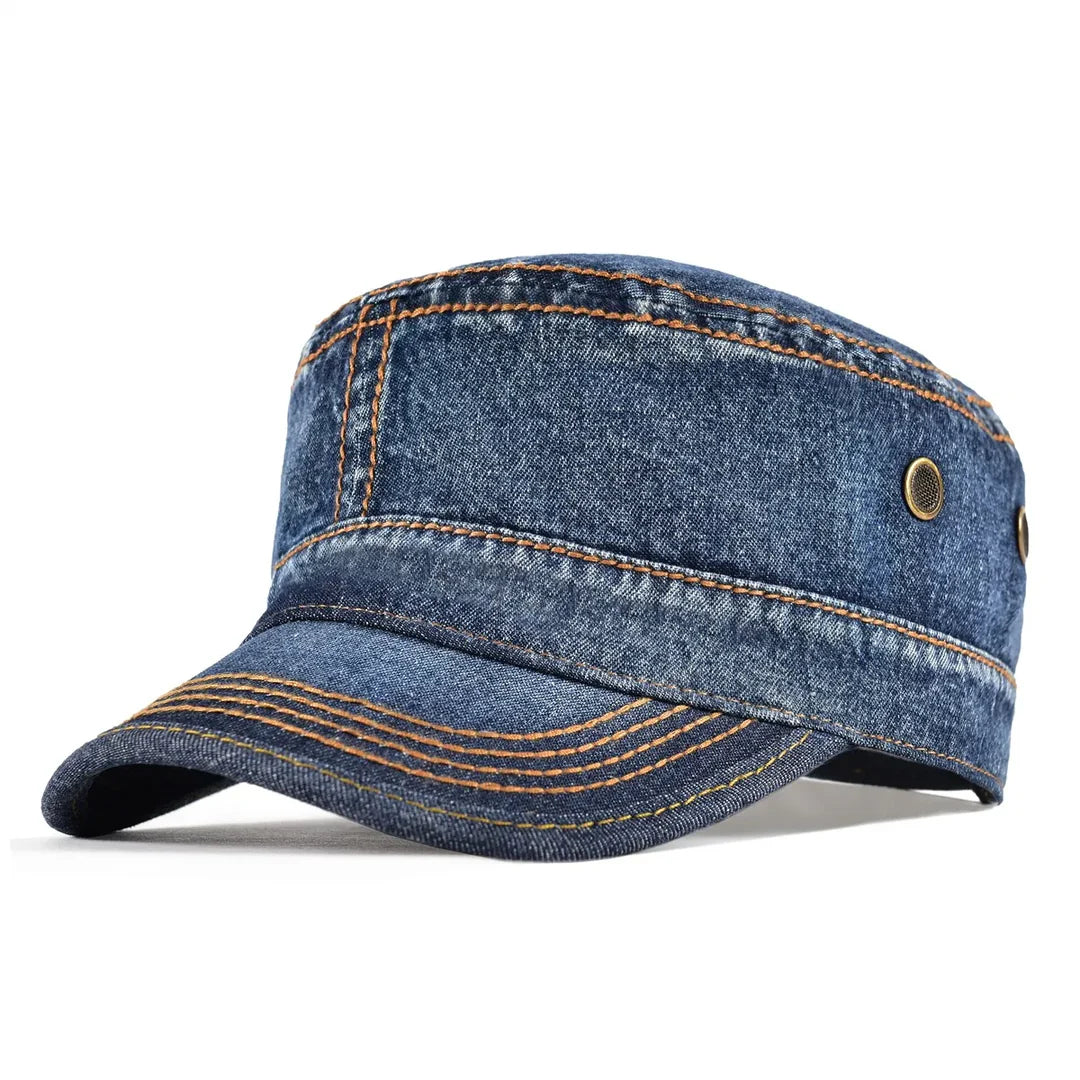 Robust Vintage Cap for Men with Character