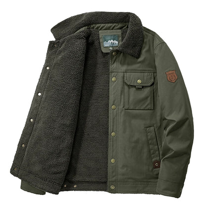 Casual Fleece Thermal Jacket For Men