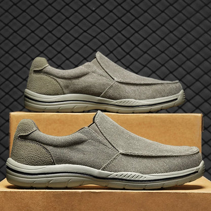 Men’s Lightweight Canvas Slip-On Comfort Shoes