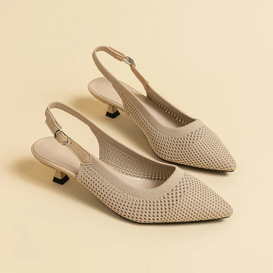 Women's Summer Knit Slingback Sandals
