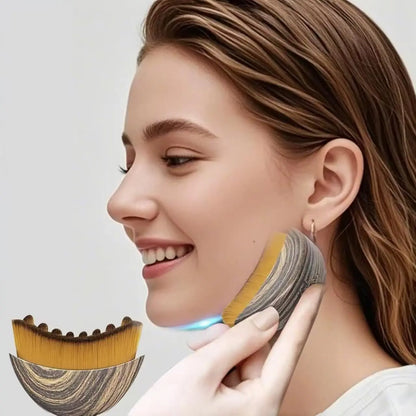 Ergonomic Face Sculpting Massage Brush