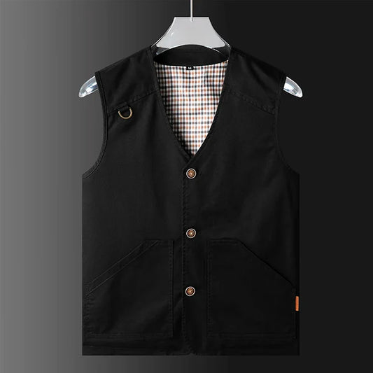Men’s Cotton Utility Vest