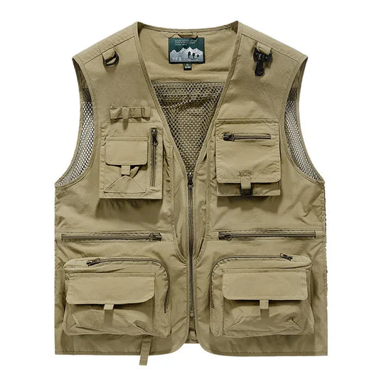 Men’s Multi-Pocket Utility Vest