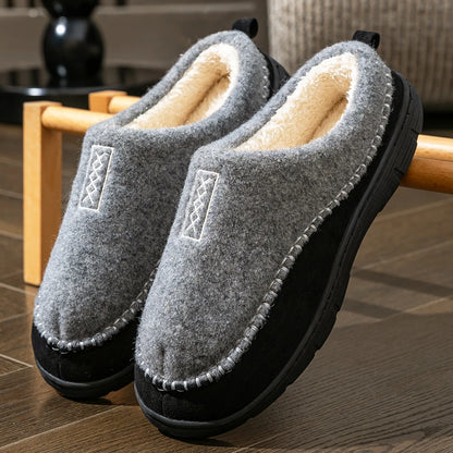 Men’s Soft PU House Slippers