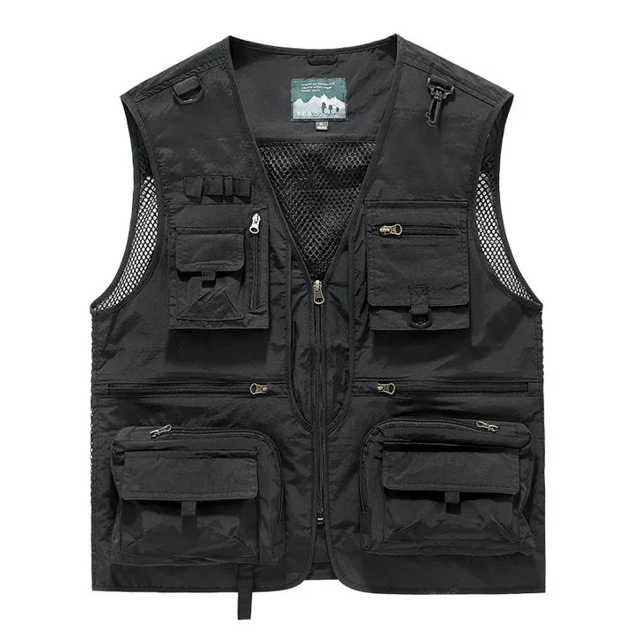 Men’s Multi-Pocket Utility Vest