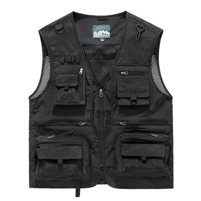 Men’s Multi-Pocket Utility Vest