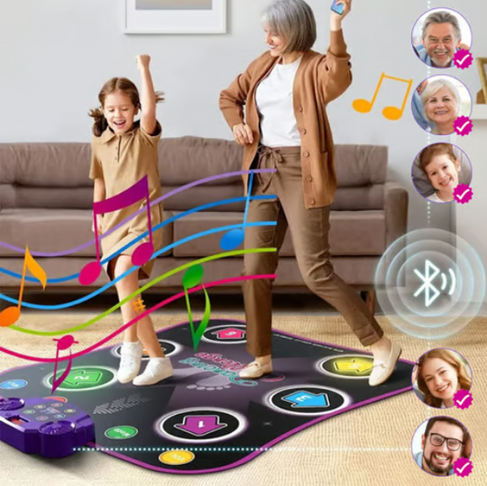 Interactive Light Up Music Dance Mat