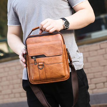 Men’s Business Casual Nylon Work and Travel Bag with Laptop Compartment