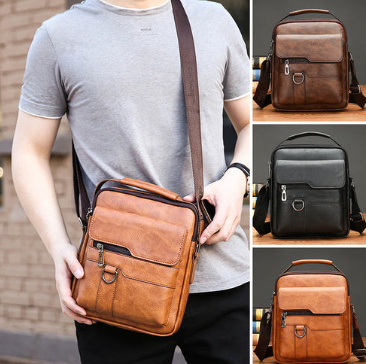 Men’s Business Casual Nylon Work and Travel Bag with Laptop Compartment