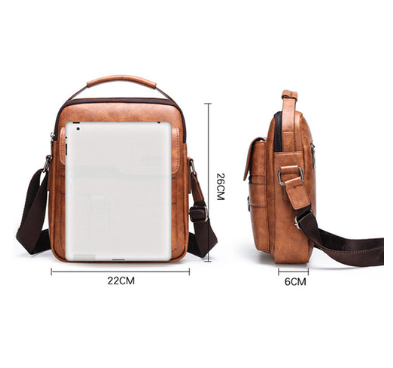 Men’s Business Casual Nylon Work and Travel Bag with Laptop Compartment
