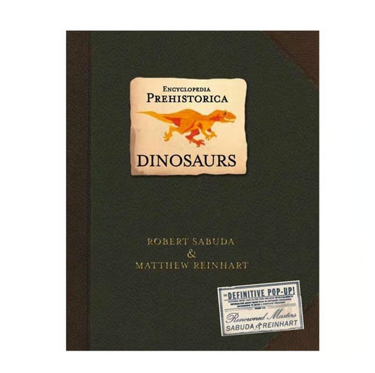Prehistoric 3D Pop-Up Dinosaur Book