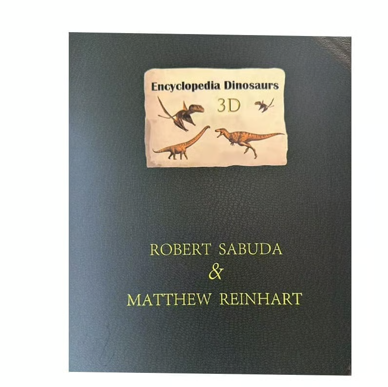 Prehistoric 3D Pop-Up Dinosaur Book