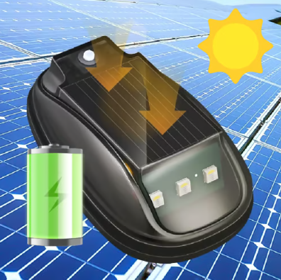 Solar Magnetic RGB Roof Safety Strobe Light