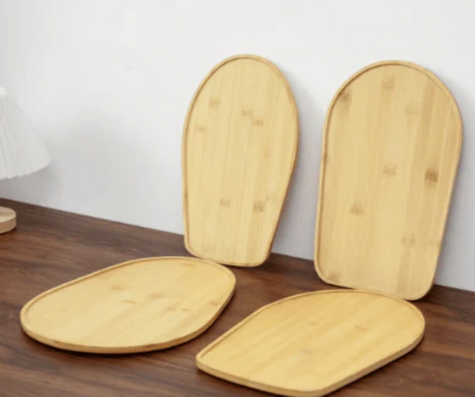 Handmade Bamboo Mixer Sliding Tray
