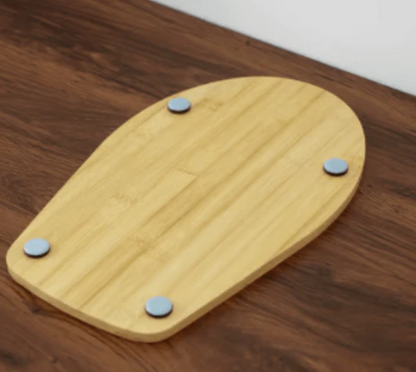 Handmade Bamboo Mixer Sliding Tray