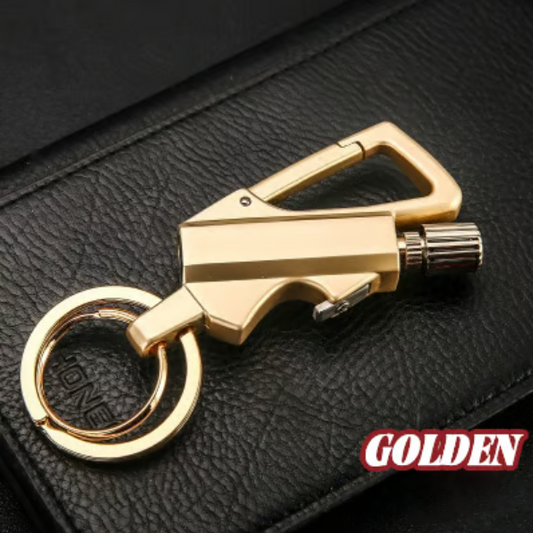 Permanent Match Keychain Lighter with Multitool
