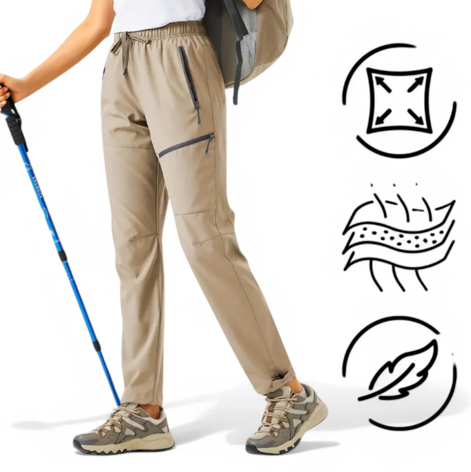 Women's Lightweight UV-Protect Hiking Trousers