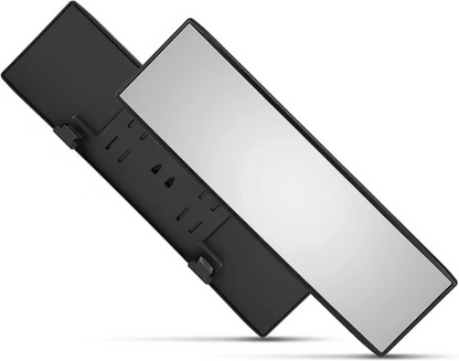 Universal Clip-On Panoramic Wide-Angle Rearview Mirror