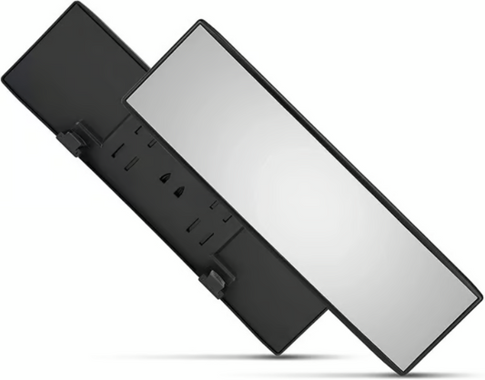 Universal Clip-On Panoramic Wide-Angle Rearview Mirror
