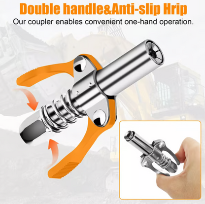 Quick-Lock High-Pressure Grease Coupling Tool