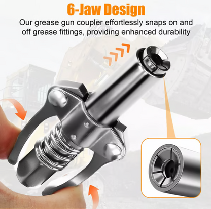 Quick-Lock High-Pressure Grease Coupling Tool