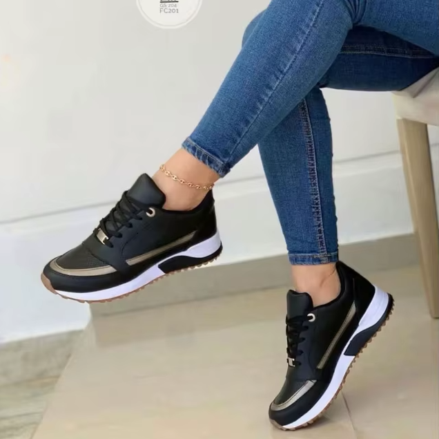 Women’s Urban Chunky Lace-Up Trainers