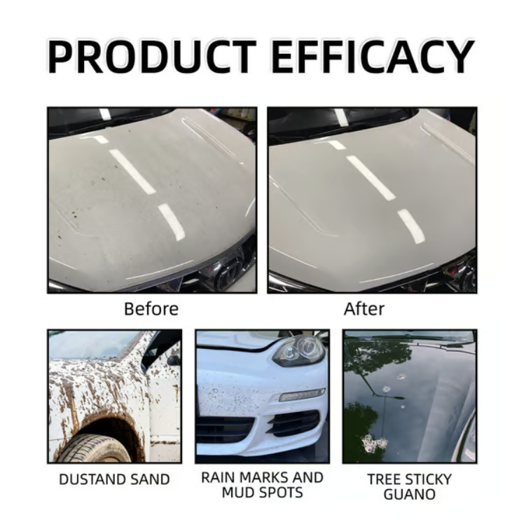 Titanium Ceramic Wax Cream – 9H Hardness Protection with High-Gloss Finish in 15 Minutes
