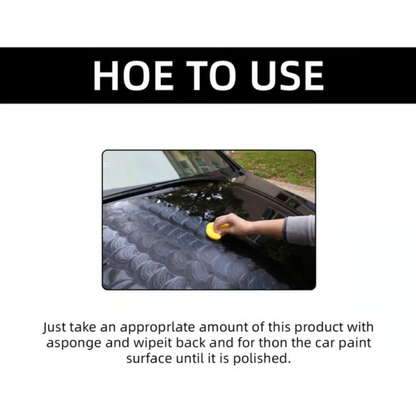 Titanium Ceramic Wax Cream – 9H Hardness Protection with High-Gloss Finish in 15 Minutes