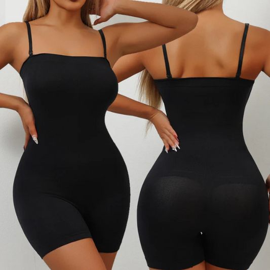 Women’s Sculpting Seamless Bodysuit with Adjustable Straps