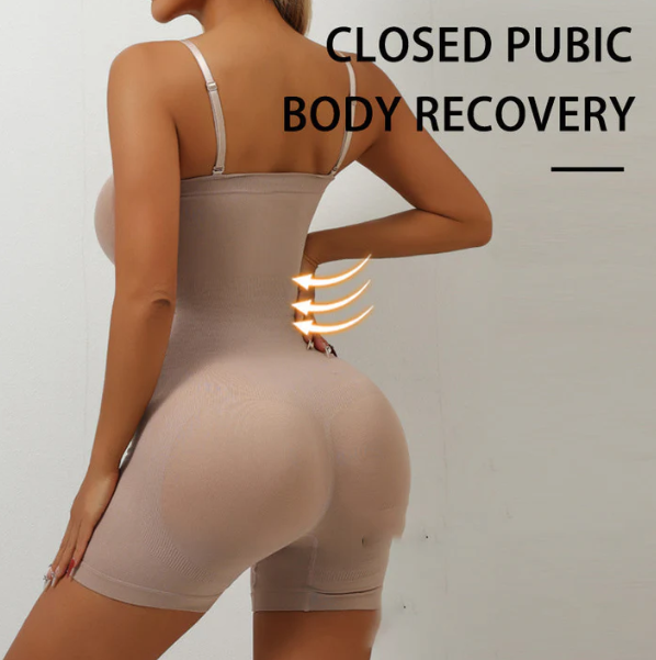 Women’s Sculpting Seamless Bodysuit with Adjustable Straps