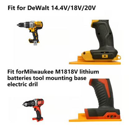 5-Pack Power Tool Battery Mounting Brackets for 12V–20V Systems