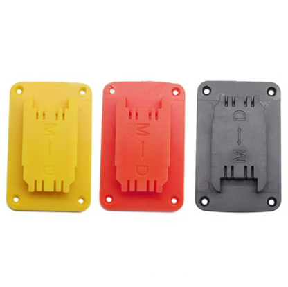 5-Pack Power Tool Battery Mounting Brackets for 12V–20V Systems