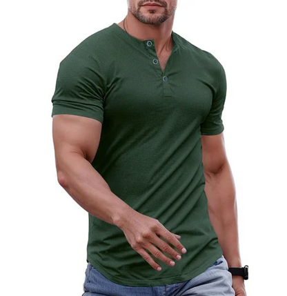 Men’s Alderin Tailored Henley T-Shirt