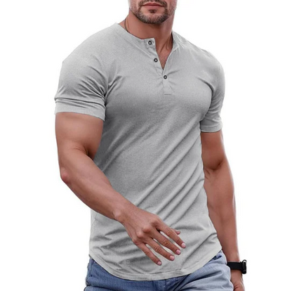 Men’s Alderin Tailored Henley T-Shirt