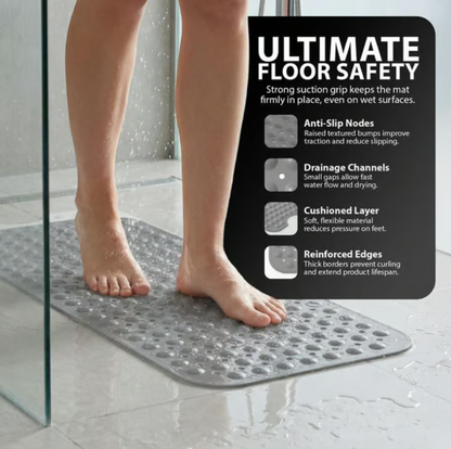 100 x 40 cm SecureGrip Anti-Slip Bath Mat