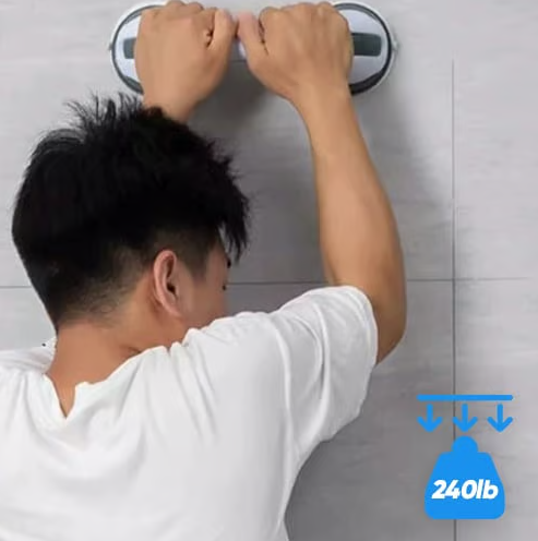 SecureHold Pro Suction Safety Grab Bar