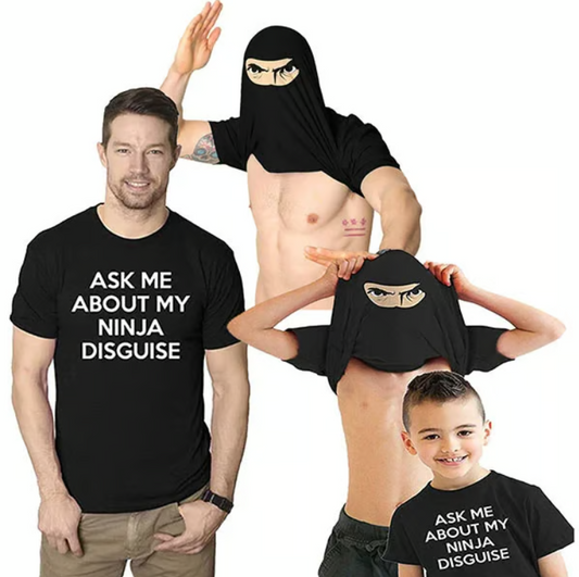 Ninja Flip-Up Disguise T-Shirt