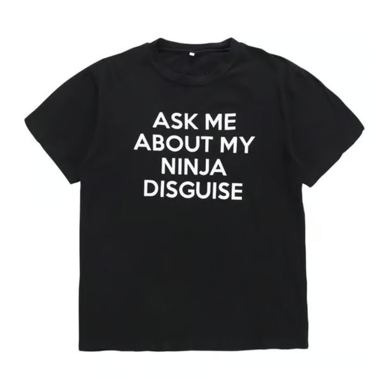Ninja Flip-Up Disguise T-Shirt