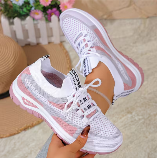 Women's Breathable Gradient Mesh Trainers