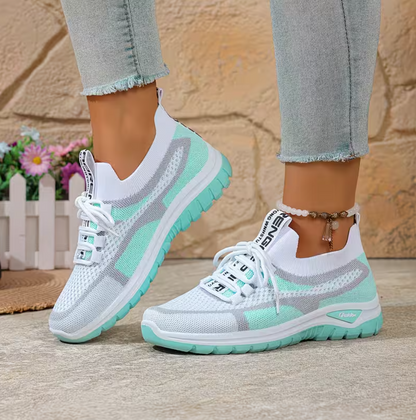 Women's Breathable Gradient Mesh Trainers