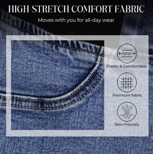 Women’s High-Rise Stretch Flared Denim Jeans