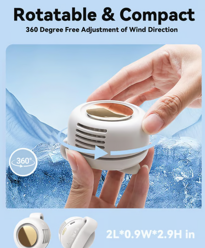 360° Rotating Clip-On Portable Mini Fan