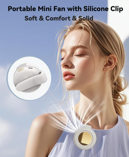 360° Rotating Clip-On Portable Mini Fan