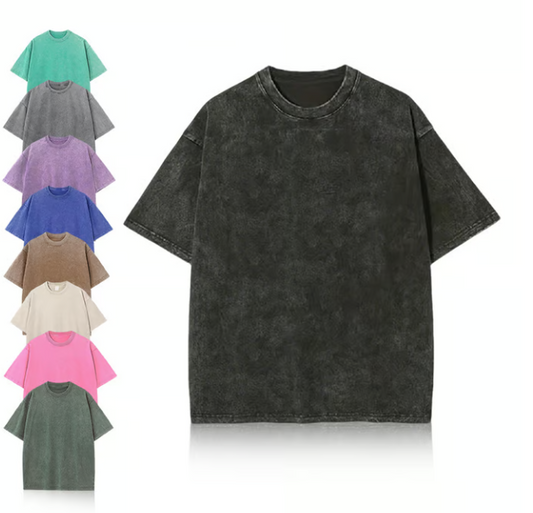 Oversized Vintage Heavyweight Cotton Gym T-Shirt for Men