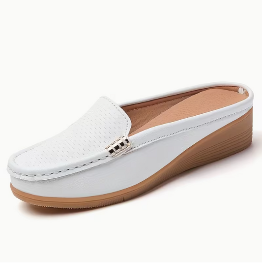 Women's Comfortable Slip-On Wedge Mules