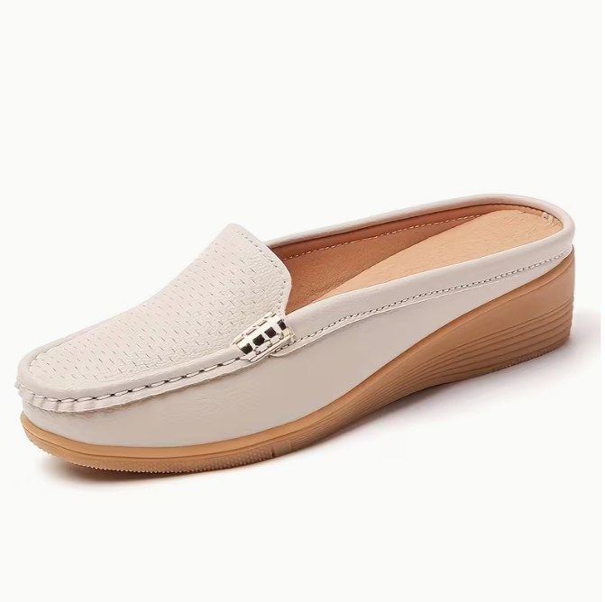 Women's Comfortable Slip-On Wedge Mules