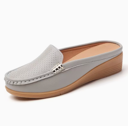 Women's Comfortable Slip-On Wedge Mules
