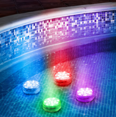Submersible RGB Pool Light with RF Remote Control