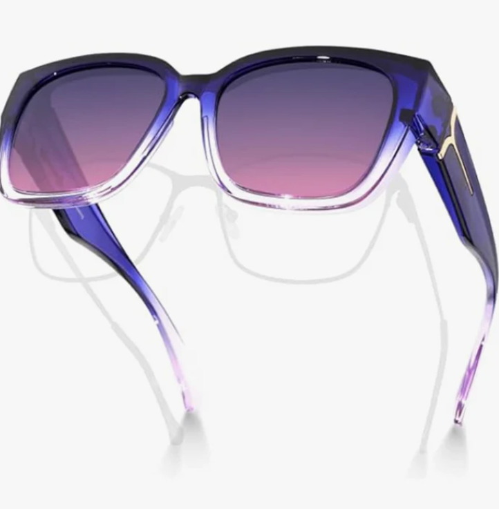 Oversized Polarised Fit-Over Sunglasses
