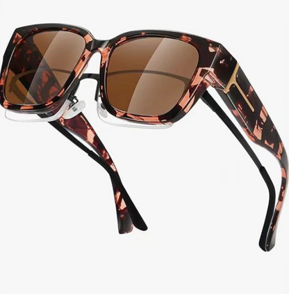Oversized Polarised Fit-Over Sunglasses
